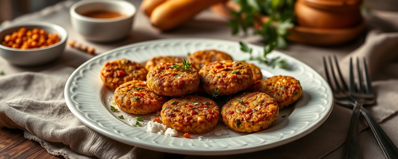 Adas Maqli Bil Tamr (Deep-Fried Spiced Lentil & Tamarind Fritters)