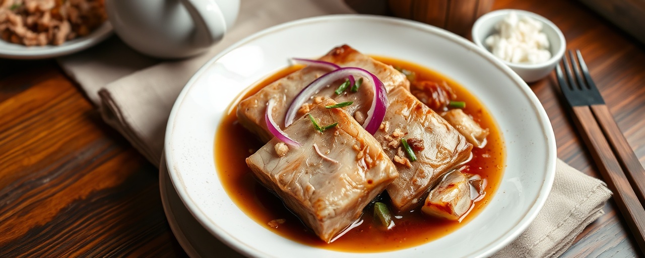 Adobong Baboy sa Miso at Gata