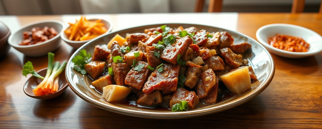 Adobong Seitan sa Buro