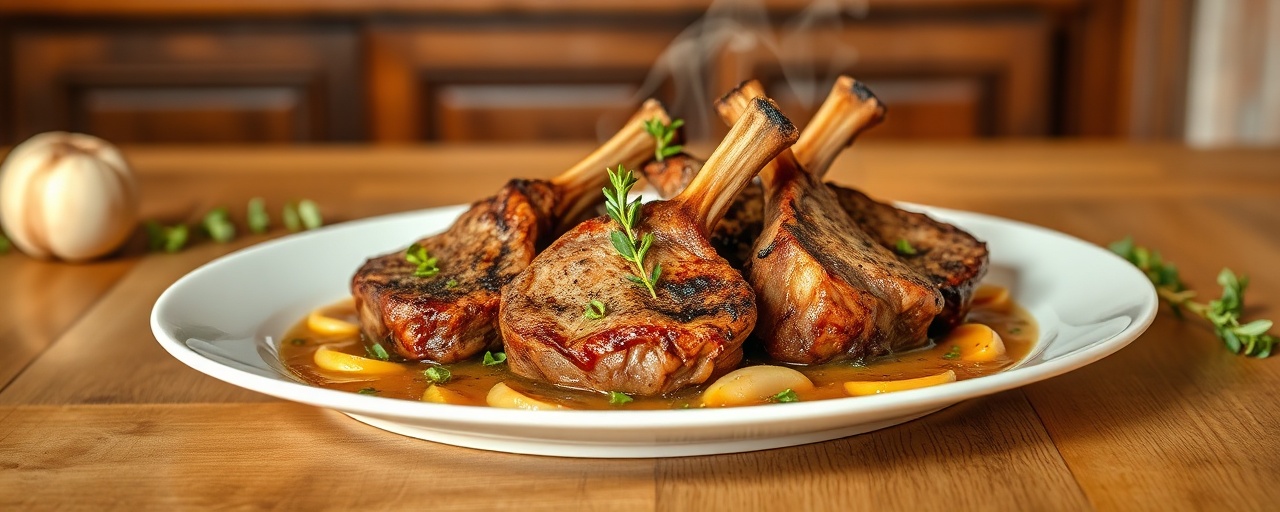 Agneau Croustillant à la Provençale (Crispy Provençal Lamb Medallions)