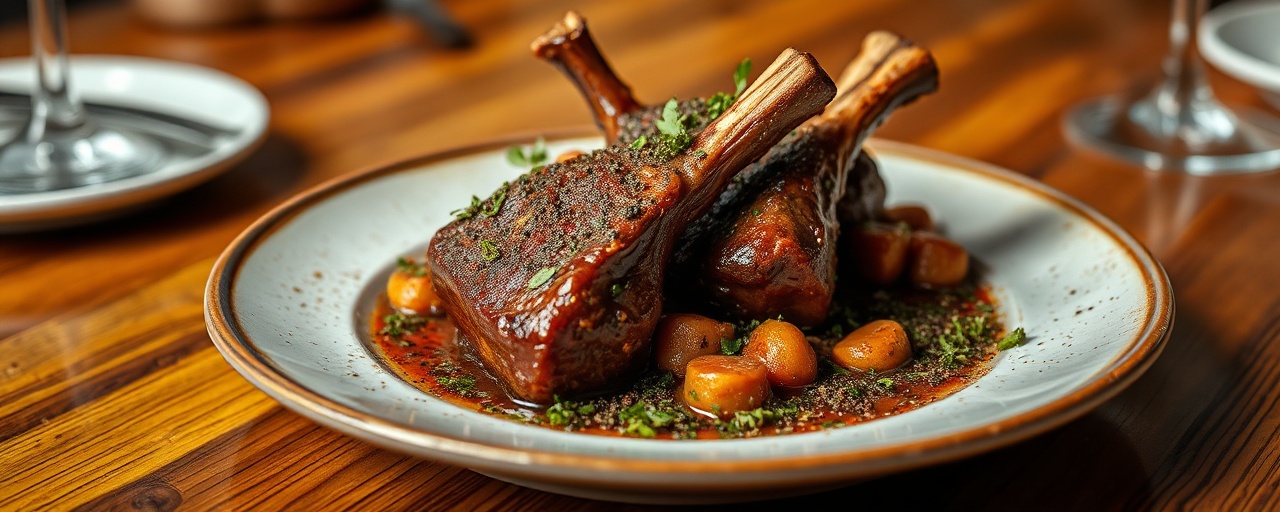 Agnello Brasato al Sumac con Verdure