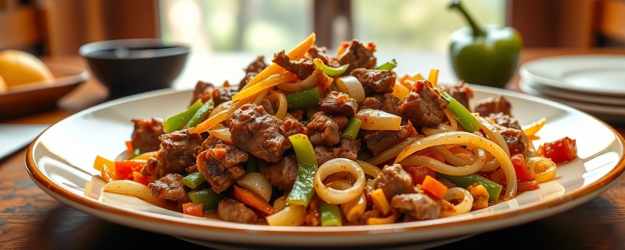 American Lamb Shank "Cowboy" Stir-Fry