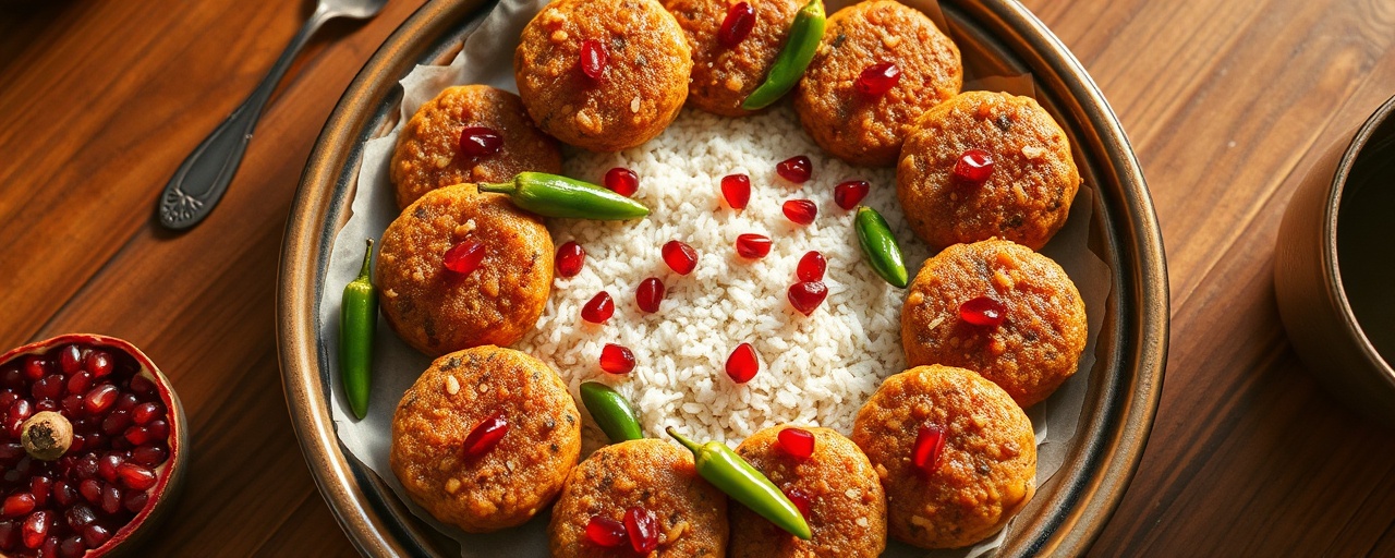 Anardana aur Besan ke Vade (Pomegranate and Gram Flour Fritters)