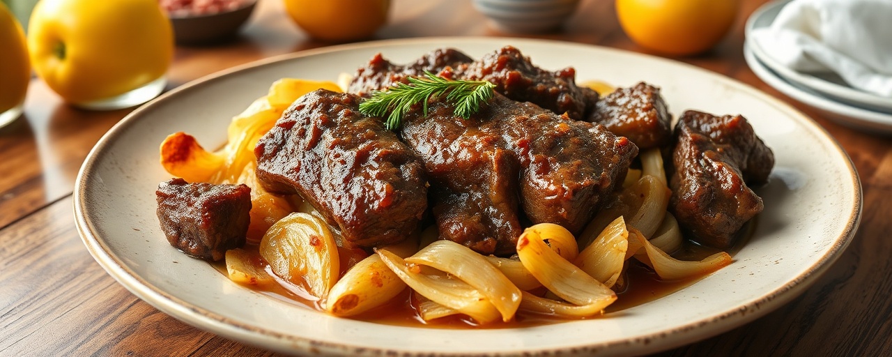 Apfelwein Schmorrippen (Apple Cider Braised Short Ribs)