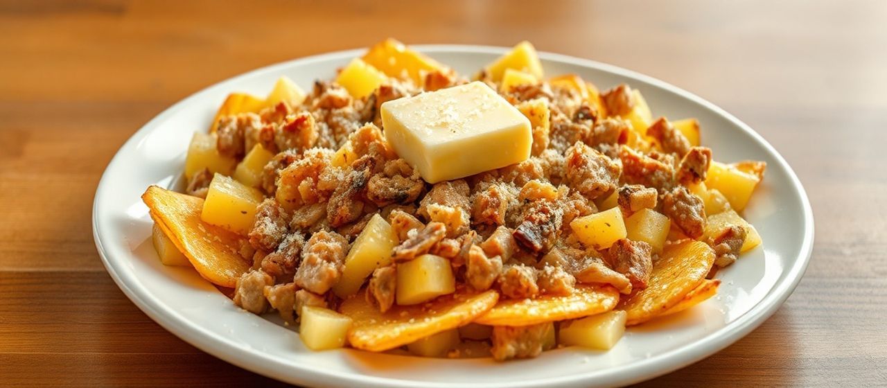 Arepitas de Yucca con Cerdo Especiado y Cardamomo