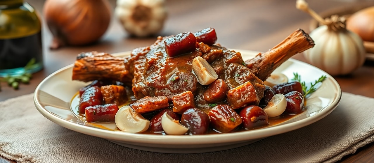 Aromatic Lamb and Date Simmer