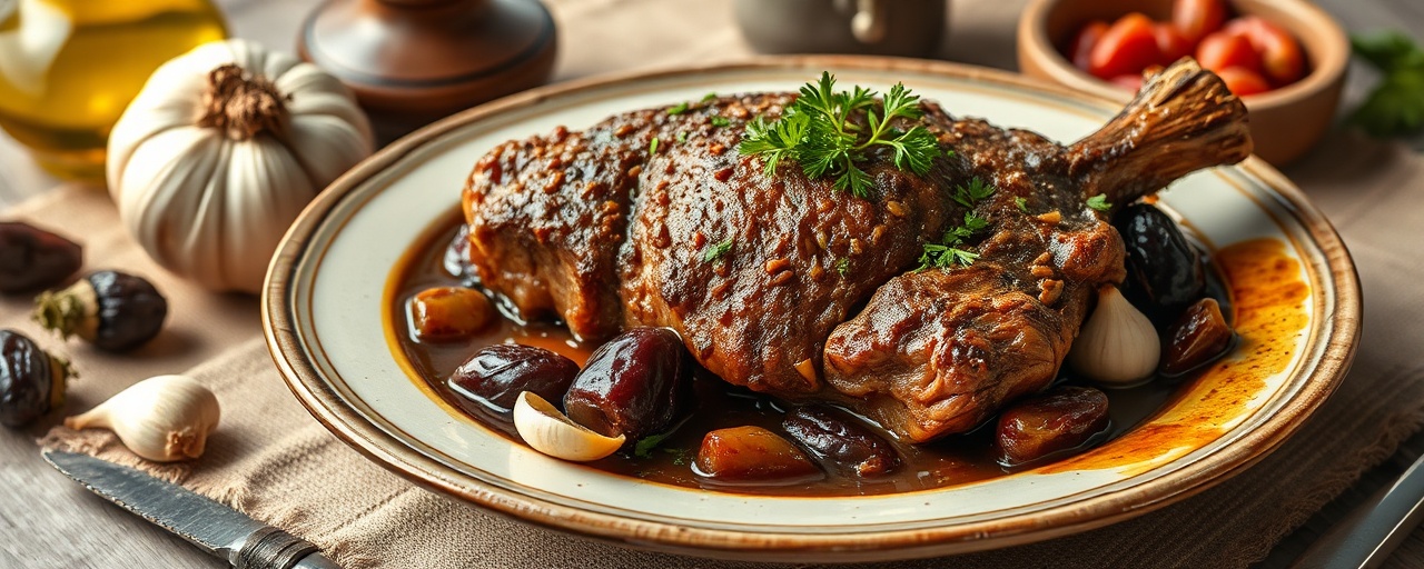 Aromatic Lamb and Date Simmer