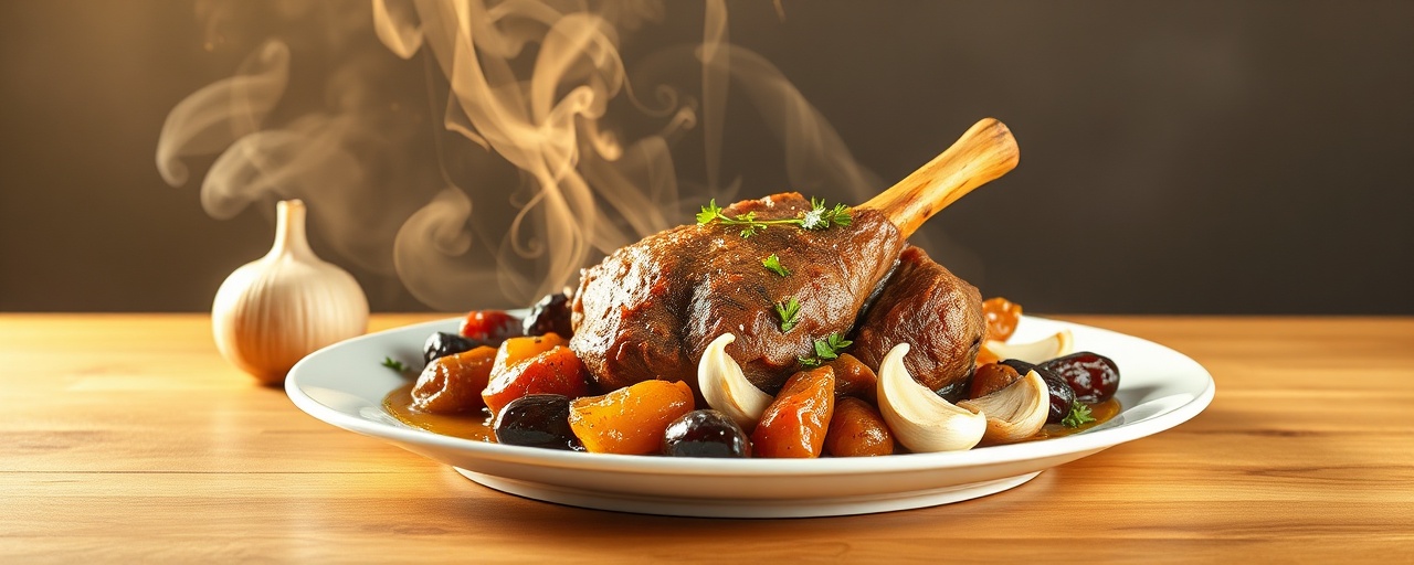 Aromatic Lamb and Date Simmer