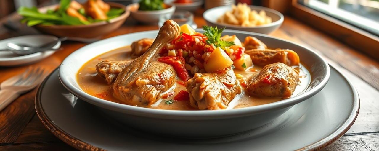 Ayam Kalio Padang (Padang-style Coconut Chicken Stew)