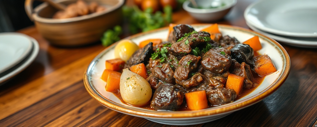 Baklazhannoe Ragout s Govyadinoy (Eggplant Ragout with Beef)