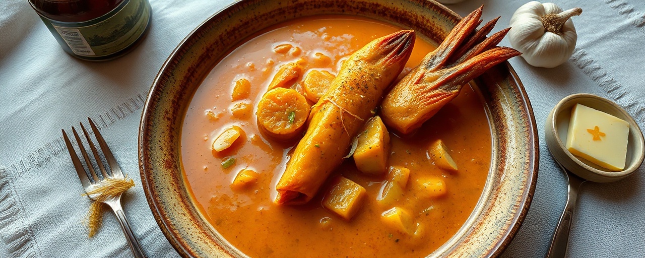 Bolinho Dourado de Camarão com Açafrão