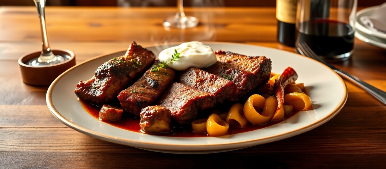 Bondiola de Cerdo Asada con Miso y Especias Pampeñas