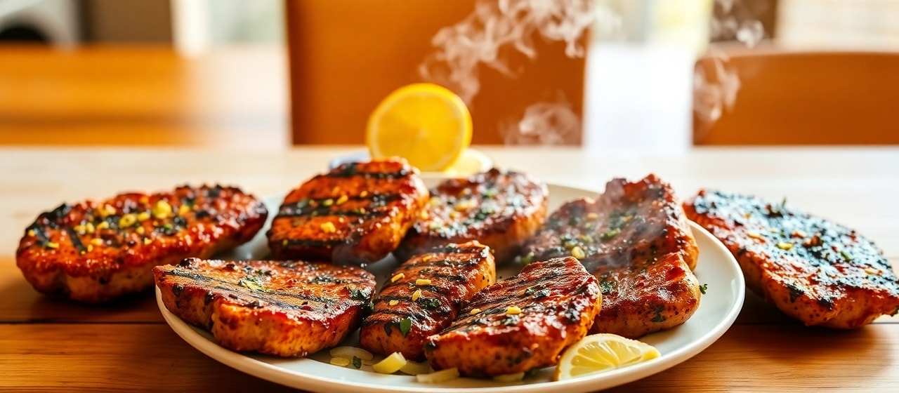 Braaied Peri-Peri Jackfruit Steaks