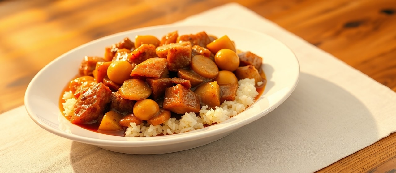 Braised Jackfruit Bourguignon