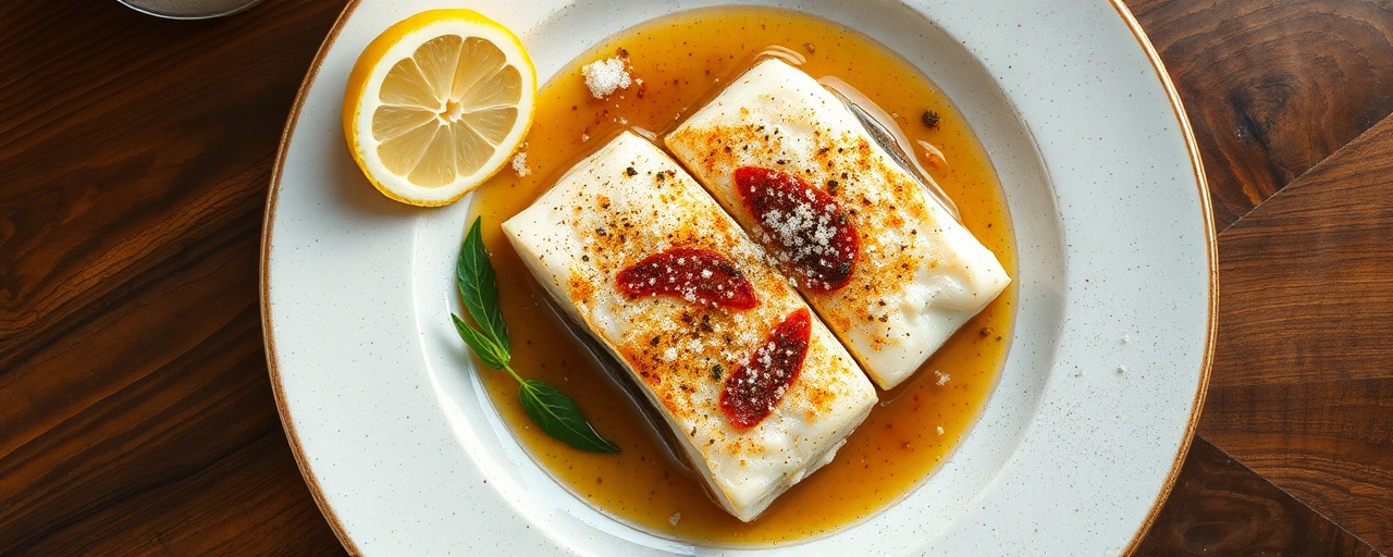 Branzino Cotto al Sale e Agrodolce di Tamarindo