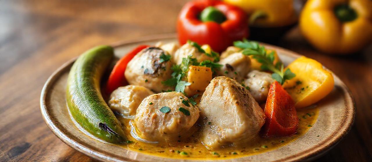 Brazilian Chicken and Plantain Moqueca