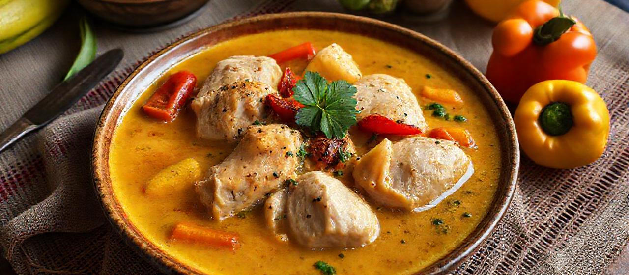 Brazilian Chicken and Plantain Moqueca