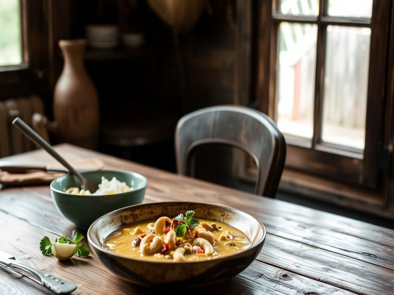 Brazilian Coconut Cashew Moqueca