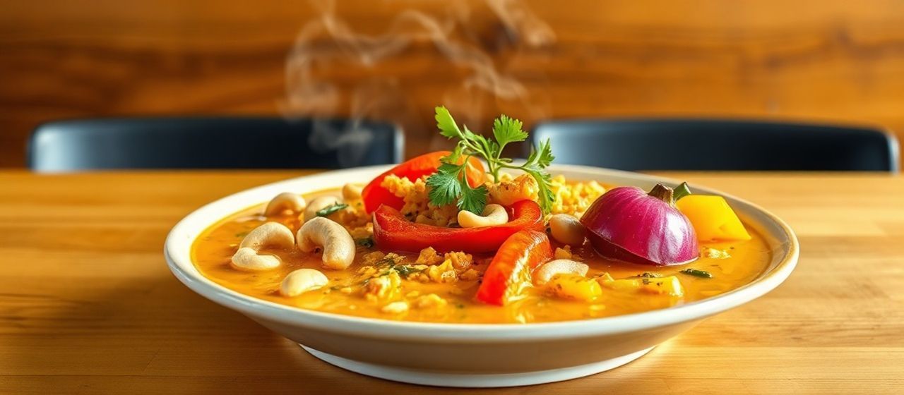 Brazilian Coconut Cashew Moqueca
