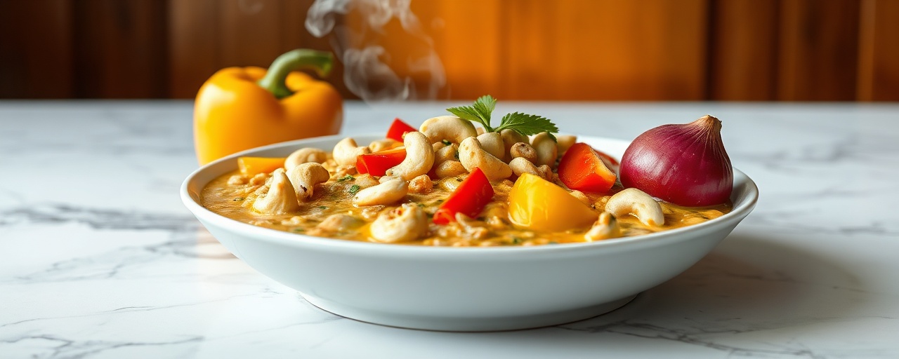 Brazilian Coconut Cashew Moqueca