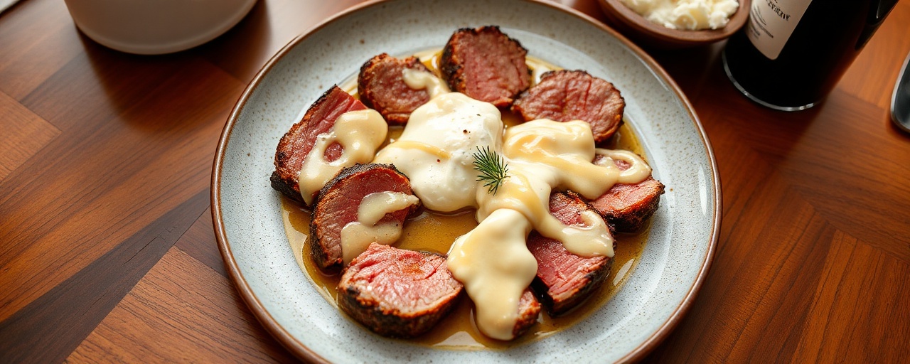 Brochetas de Cerdo Ibérico con Glaseado de Miso y Aioli Ahumado