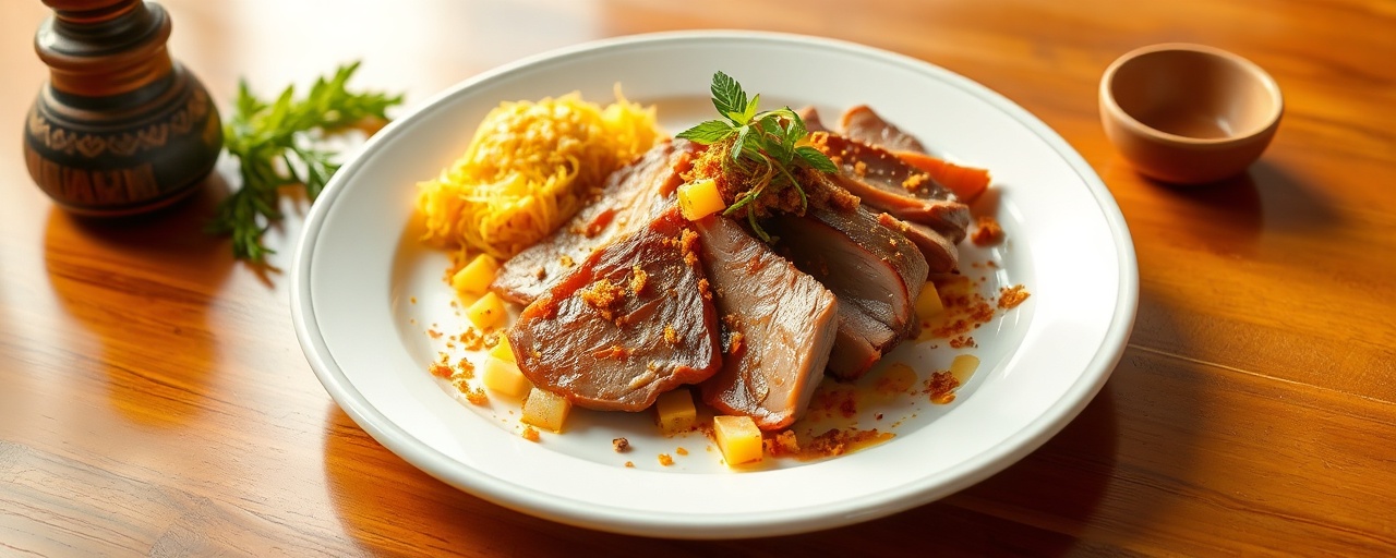 Burmese Cured Duck and Ginger Salad