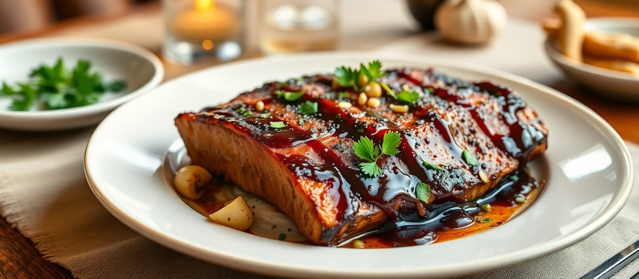 Burmese Grilled Pork Belly with Tamarind Glaze