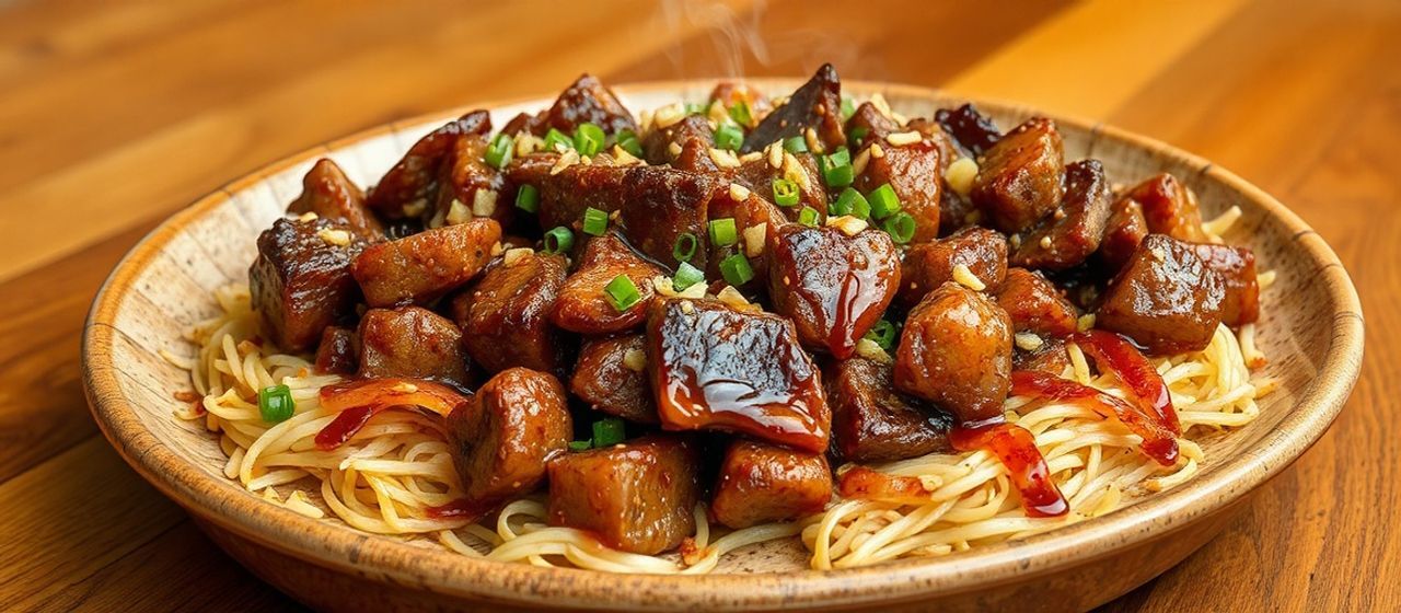 Burmese Lamb Shank Wok-Toss with Tamarind Glaze