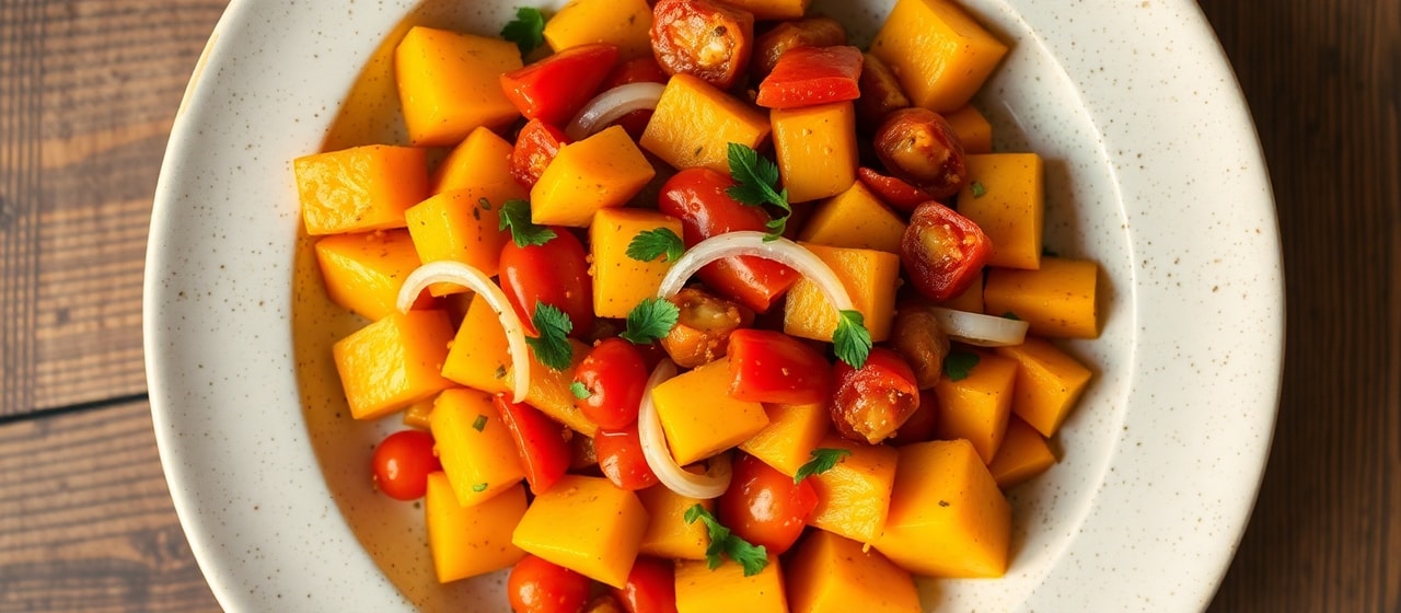 Butternut Squash Adjika Wok-Toss