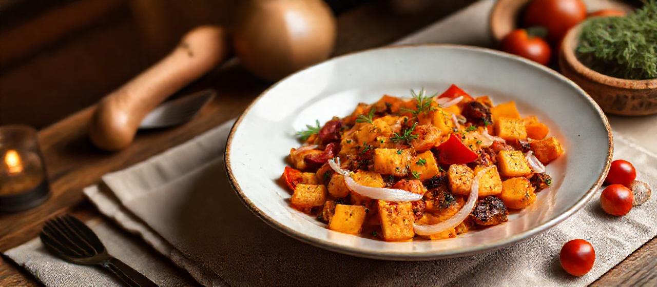 Butternut Squash Adjika Wok-Toss