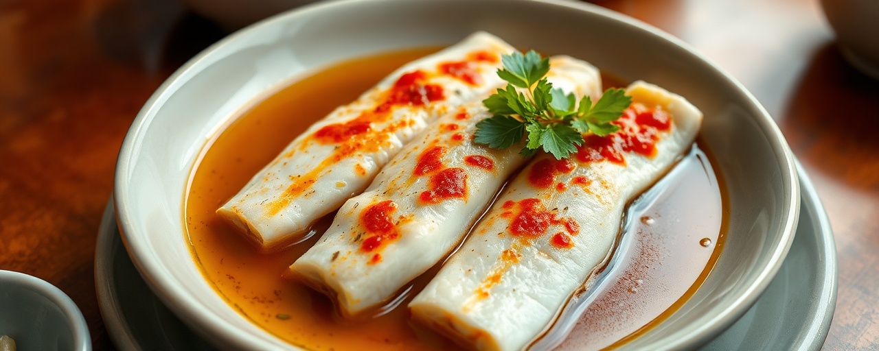 Ca Hap Harissa (Steamed Fish with Harissa & Lemongrass)