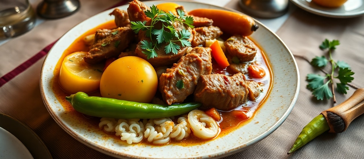 Cajun Slow-Cooked Pork and Galangal Étouffée