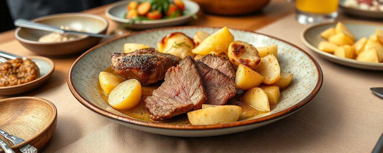 Caledonian Fire Lamb Skillet