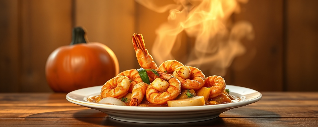 Camarão na Moranga (Shrimp in Pumpkin Stew)