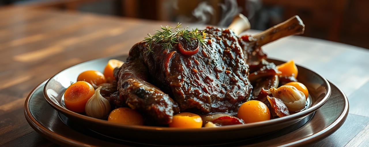Cape Malay Braised Lamb with Star Anise and Apricots
