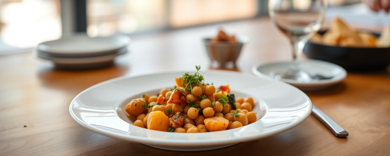 Cape Malay Chickpea and Sweet Potato Potjie-Style Braise