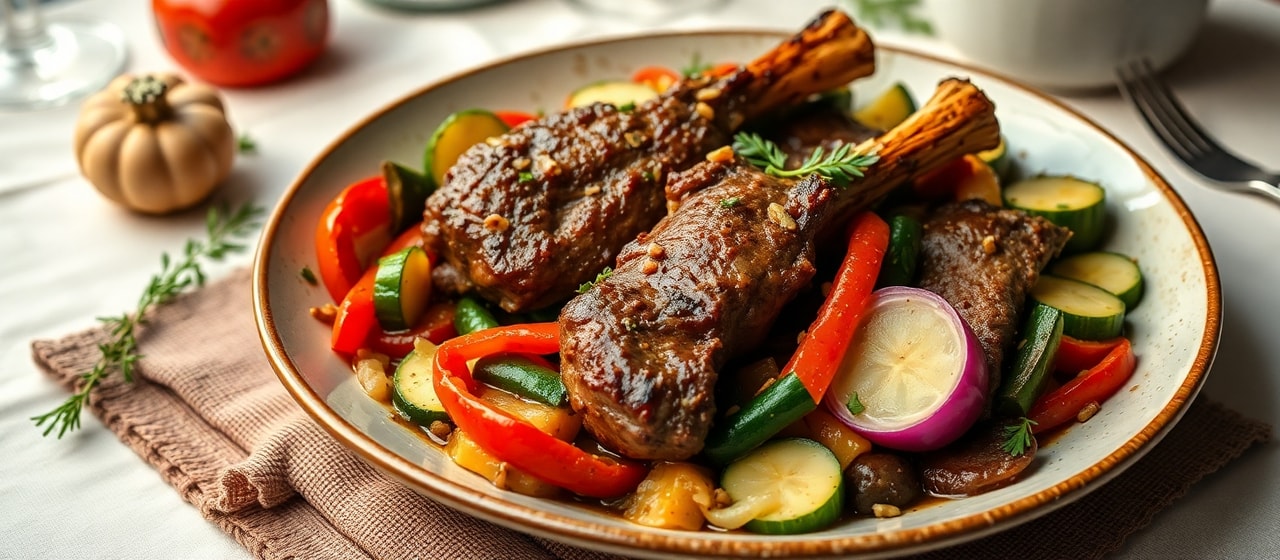 Cardamom-Spiced Lamb and Vegetable Stir-fry