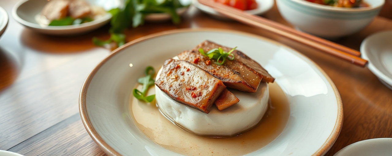 Chả Vịt Hấp Ngũ Vị Hương (Steamed Five-Spice Duck and Tofu Loaf)