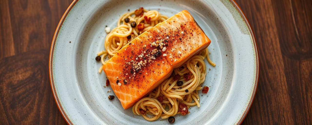 Chipotle-Cured Salmon Larb