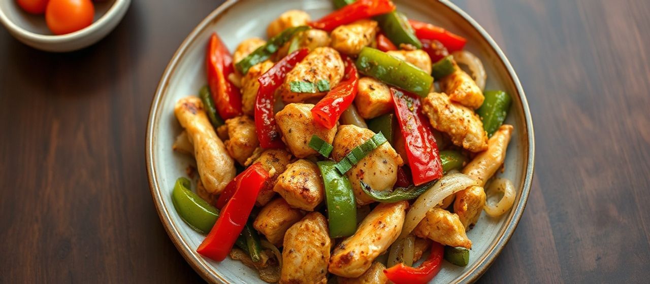 Chipotle Miso Chicken and Vegetable Stir-fry