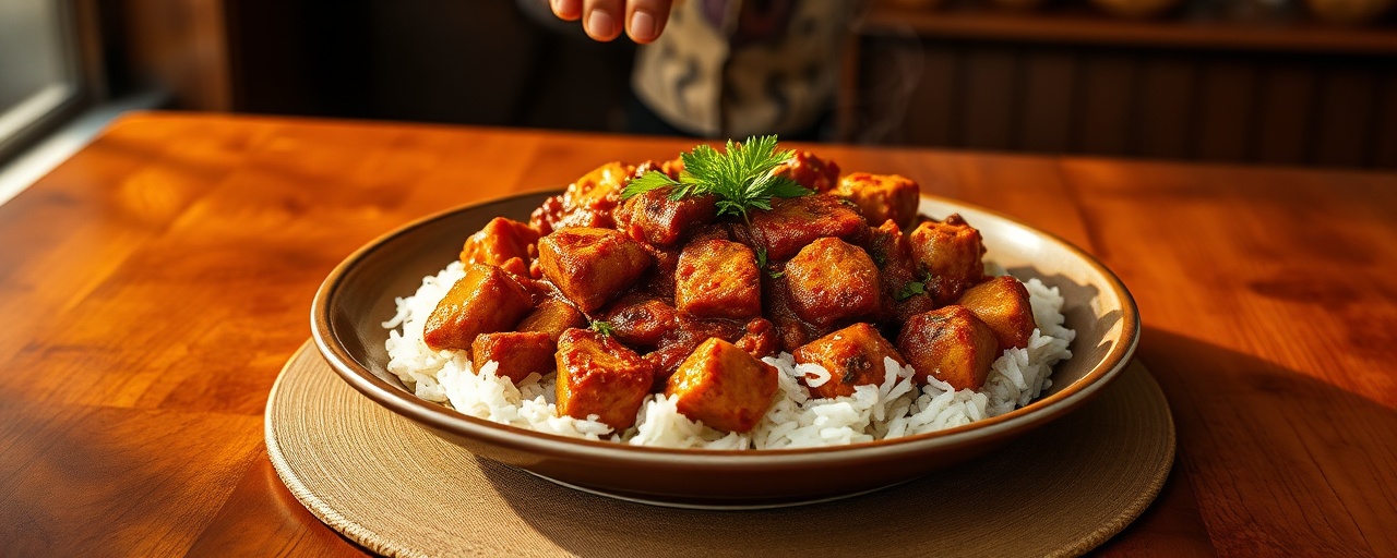 Claypot Tempeh Rendang