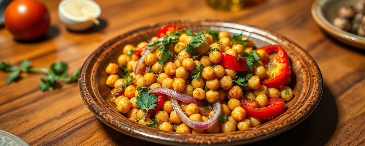 Coconut-Spiced Chickpea and Vegetable Skillet