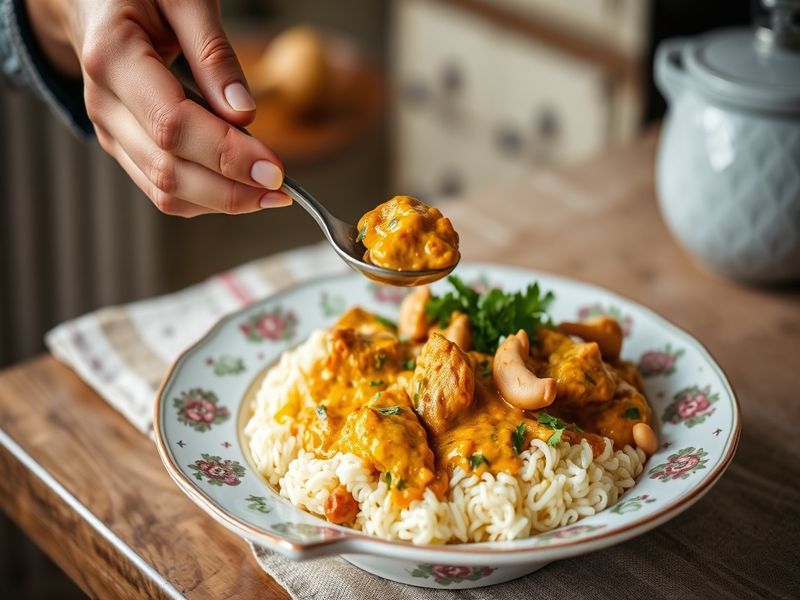 Creamy Cashew Chicken Tikka