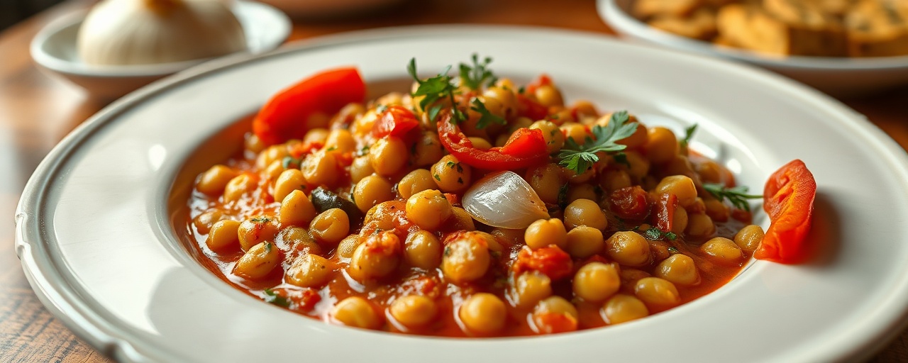 Csicseriborsó Paprikás (Chickpea Paprikash)