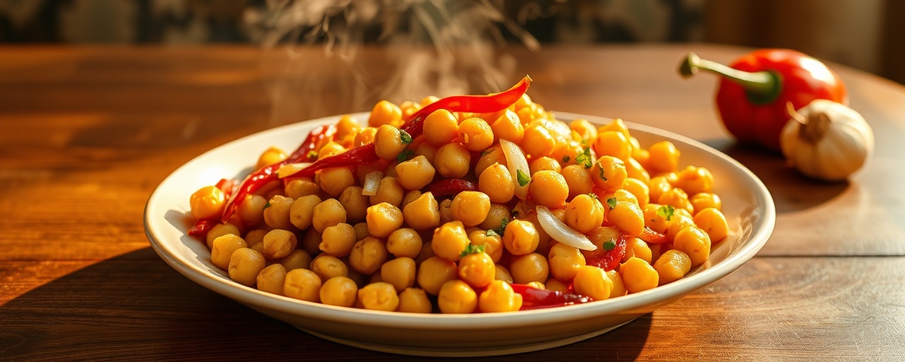 Csicseriborsó Serpenyős (Pan-Seared Chickpeas with Paprika)
