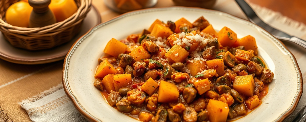 Dabo Qolo with Roasted Berbere Butternut Squash