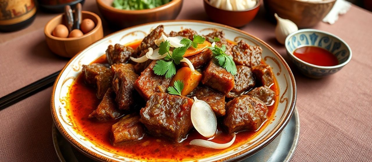 Daging Rendang Asam Limau