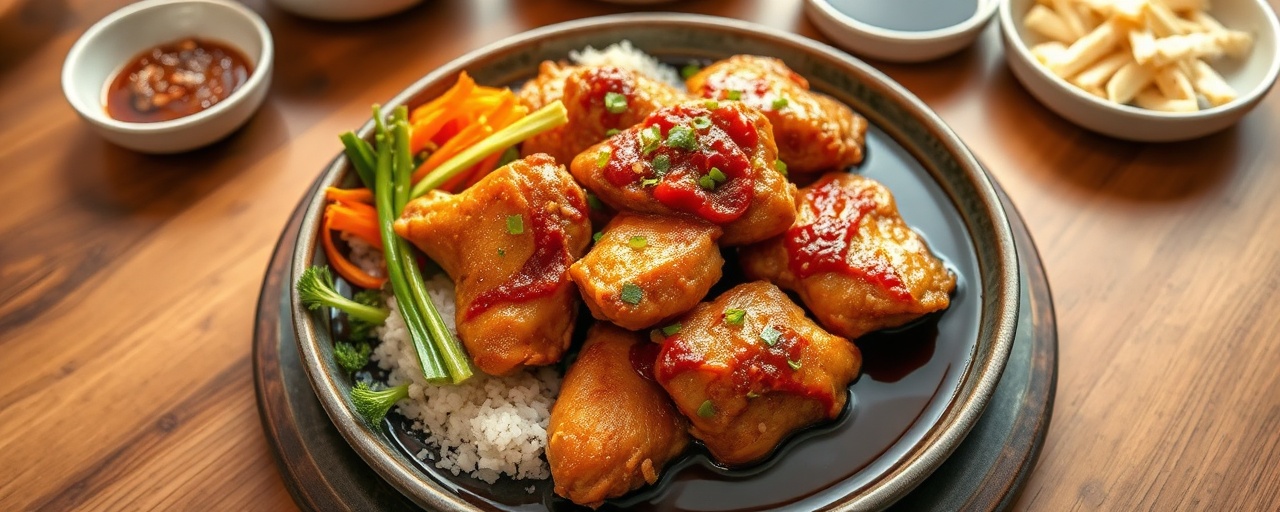 Dak-galangal Bokkeum (Flash-Fried Galangal Chicken)