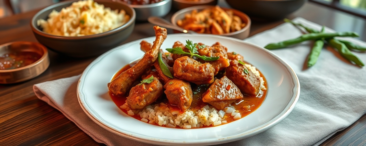 Daksha's Spicy Duck Curry