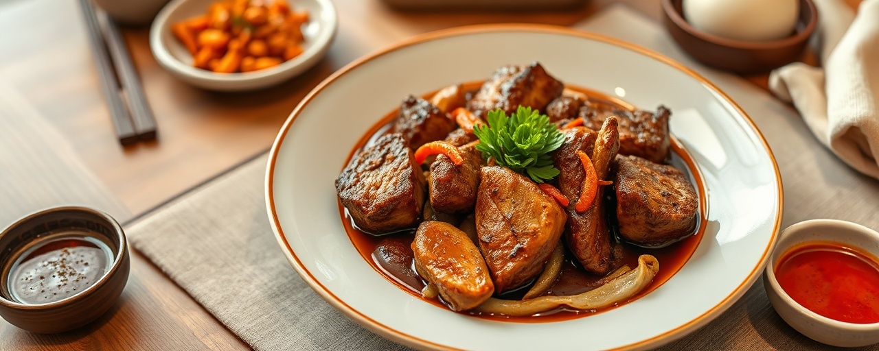 Ddukbaegi Galbi-Dak Jjim (Clay Pot Short Rib and Chicken Stew)